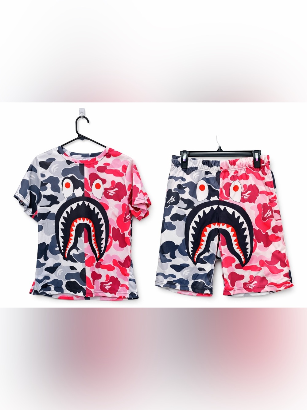Youth size XL Fashion Camo Shorts & T-shirt Set